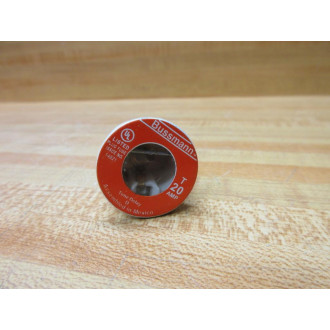 Buss T-20 Bussmann Fuse Cross Ref 3W758 (Pack of 3) - New No Box