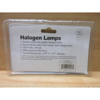 Generic 95457 Double Ended Lamp Light Bulb (Pack of 2)