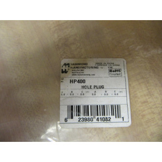Hammond HP400 Hole Plug 4"