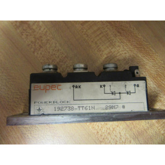 Eupec 192738-TT61N Power Block 192738TT61N - Used