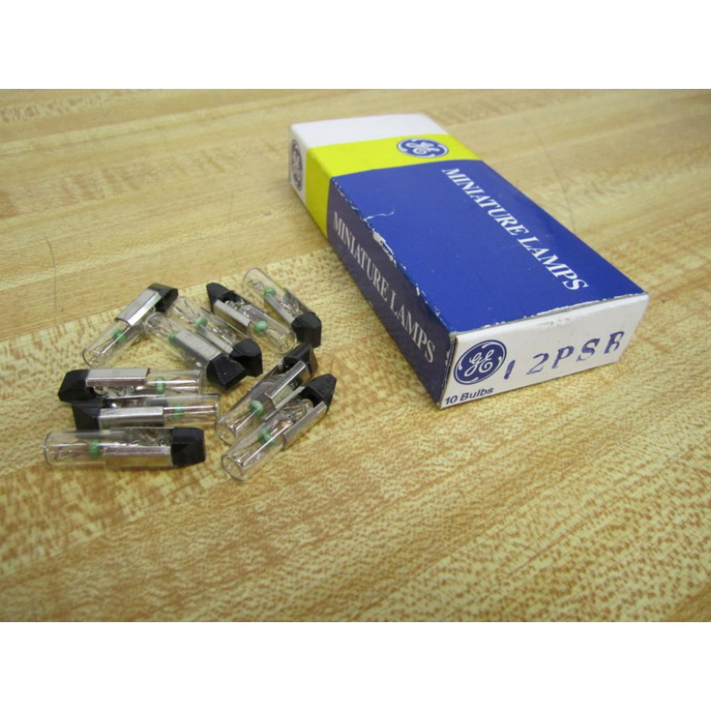 General Electric 12PSB GE Miniature Lamp Light Bulb (Pack of 10)