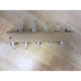 Sylvania 222 Miniature Lamp Light Bulbs (Pack of 10)