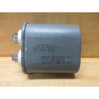 Aerovox P50G3703E Capacitor 3µF 43-20847-02 - Used