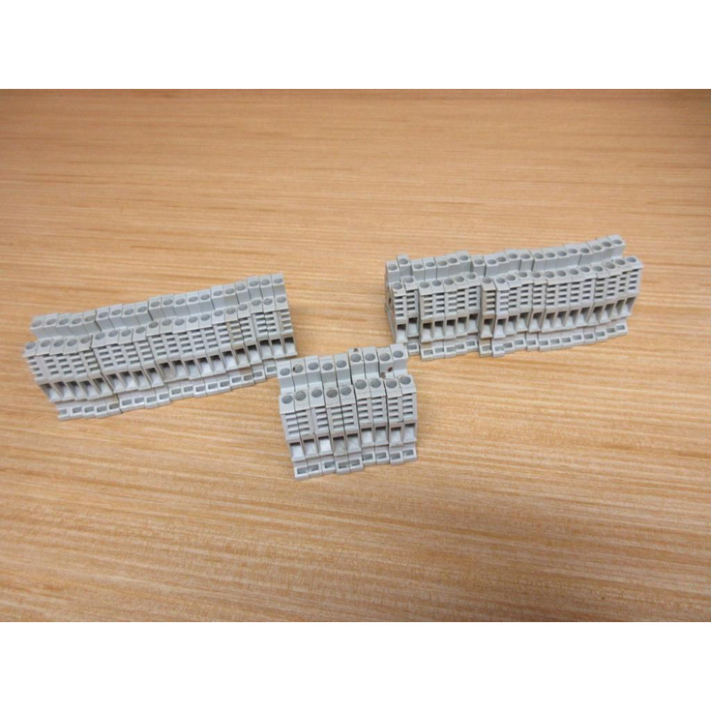 Allen Bradley 1492-W4 Terminal Blocks 1492W4 Grey 1492-W4 (Pack of 36)