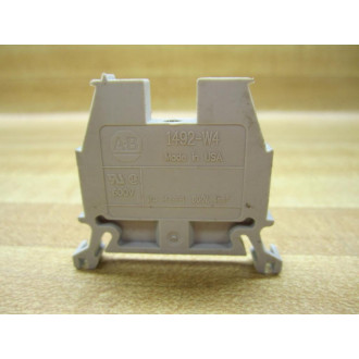 Allen Bradley 1492-W4 Terminal Blocks 1492W4 Gray (Pack of 17) - Used