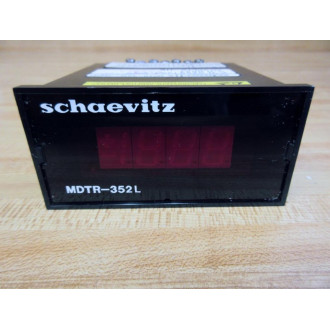 Schaevitz 02291294-000 3.5" Digital Panel Meter MDTR-352L WConn Kit - New No Box