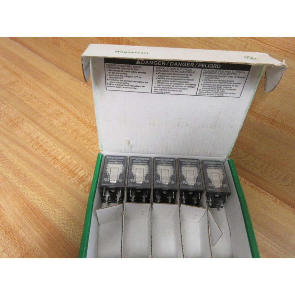 Schneider 782XBXCT-120A Magnecraft Relay 782XBXCT120A (Pack of 5)