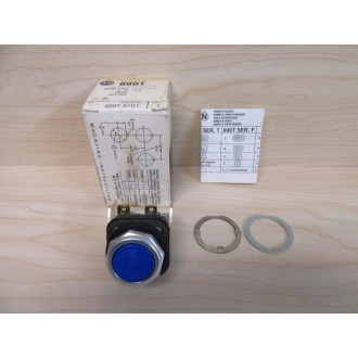 Allen Bradley 800T-A7D1 Push Button 800TA7D1 Blue