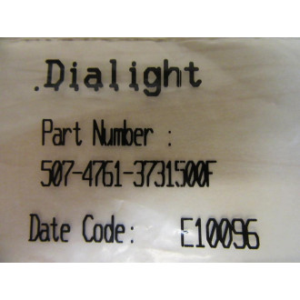 Dialight 507-4761-3731500F Pilot Light (Pack of 5)