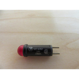Dialight 507-4761-3731500F Pilot Light (Pack of 5)