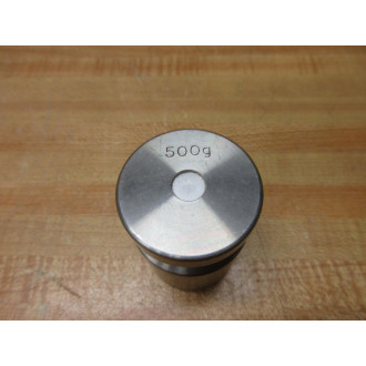 ULINE S-24784 Stainless Steel Weight 500g - New No Box