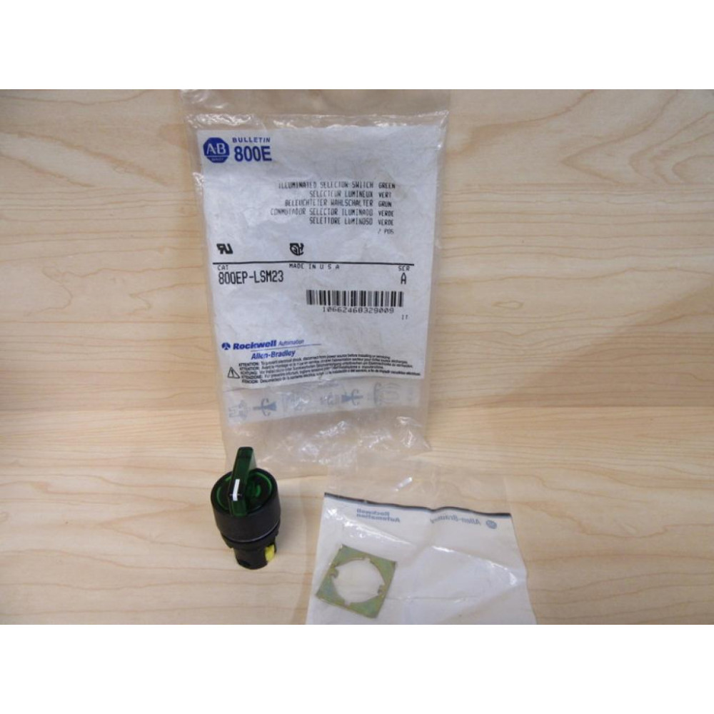 Allen Bradley 800EP-LSM23 2-Pos. Selector Switch 800EPLSM23