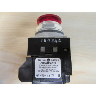 General Electric CR104PBT0LR5D2 3-Pos. Push-Pull Button GE