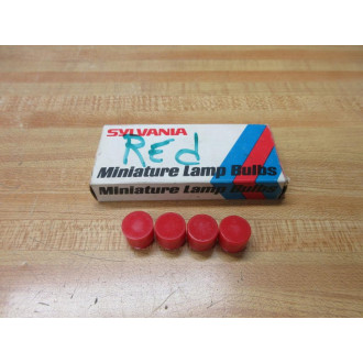 Sylvania FTTLLR30200 Red Lens Cap 30200 (Pack of 4)