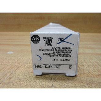 Allen Bradley 1492-CJT5-50 Center Jumpers 1492CJT550 Asst. Lengths (Pack of 22)