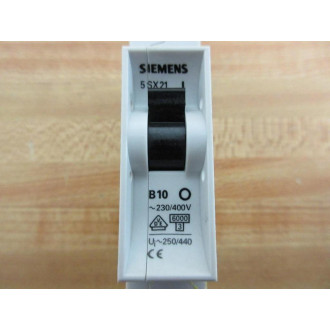 Siemens 5SX21-B10 Circuit Breaker 5SX21B10 - New No Box