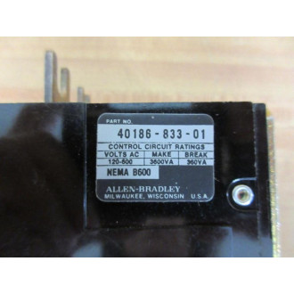 Allen Bradley 40186-833-01 Overload Relay 4018683301 - New No Box