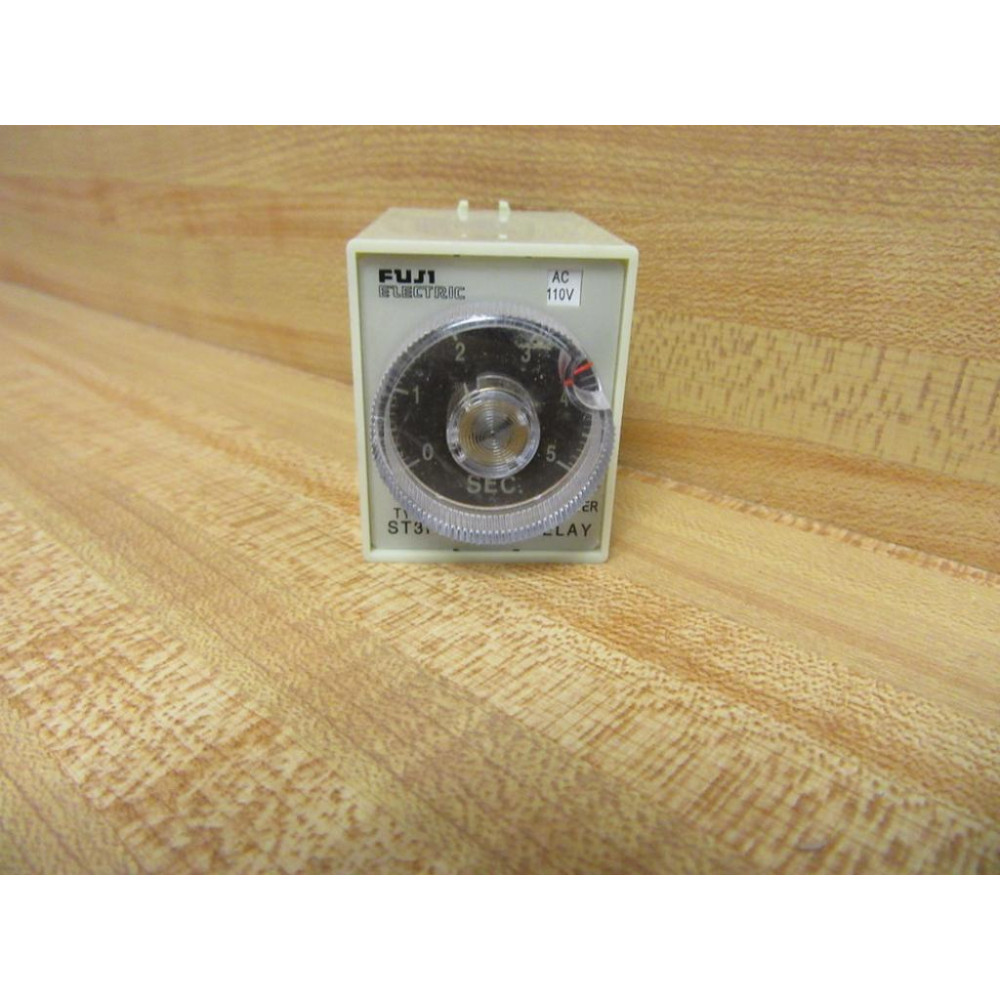 Fuji Electric ST3PF Off-Delay Timer AC250V 0-5 Seconds - New No Box