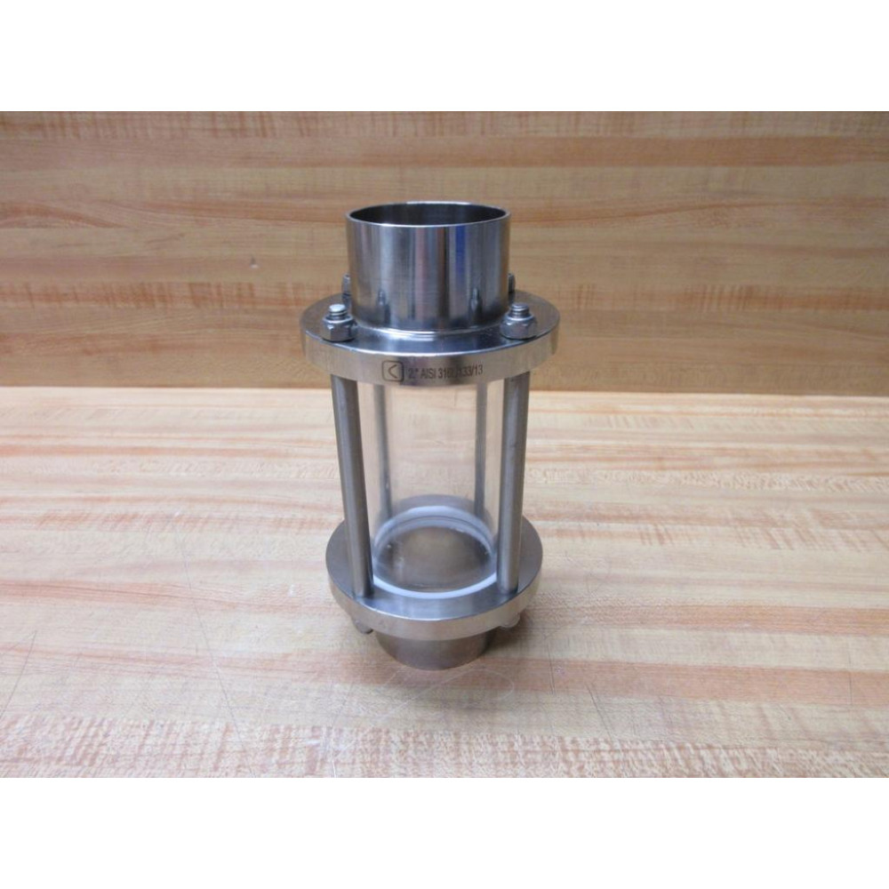 2"AISI316L13313 Sight Glass 2AISI316L13313 - New No Box