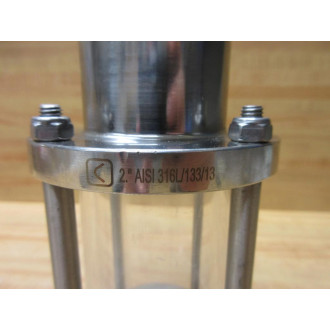 2"AISI316L13313 Sight Glass 2AISI316L13313 - New No Box