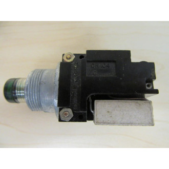 General Electric CR104G-1-I GE Push Button CR104G1I Green - Used