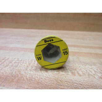 Buss W-15 Bussmann Fuse W15 (Pack of 6) - Used