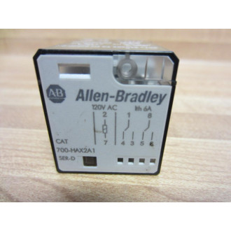 Allen Bradley 700-HAX2A1-120V AC Relay 700-HAX2A1-120VAC Series D - New No Box