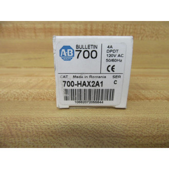 Allen Bradley 700-HAX2A1-120V AC Relay 700-HAX2A1-120VAC Series C