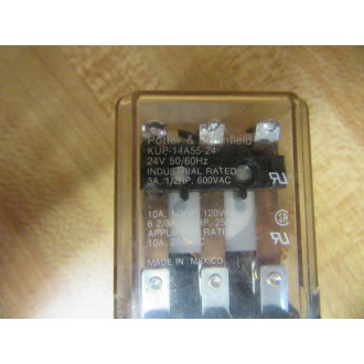 Potter & Brumfield KUP-14A55-24 Relay KUP14A5524 - Used