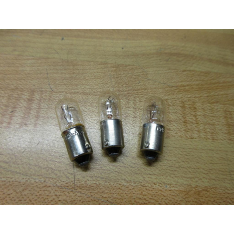 Chicago Miniature CM8-A229 Miniature Lamp, Light Bulb (Pack of 3) - New No Box