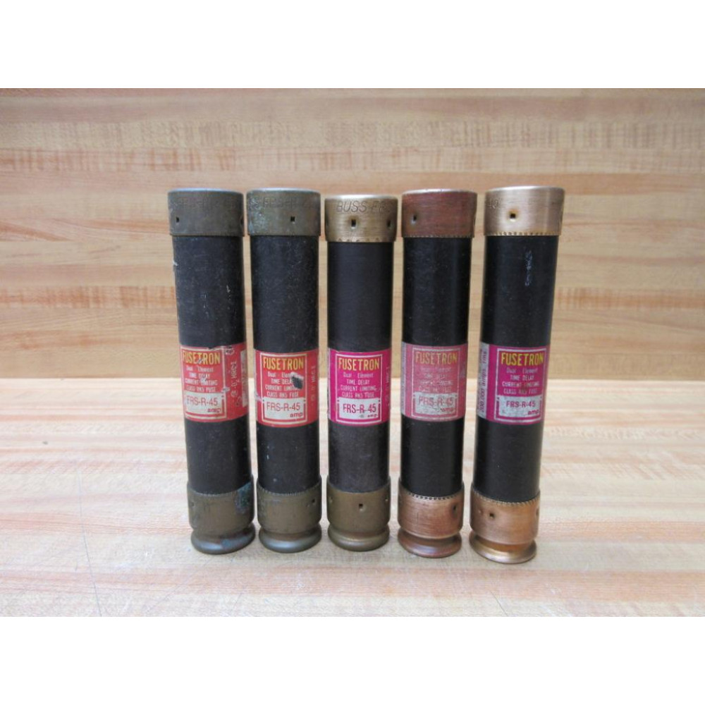 Buss FRS-R-45 Bussmann Fuse Cross Ref 3W685 (Pack of 5) - Used