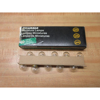 Sylvania 98 Miniature Lamp Light Bulbs (Pack of 10)