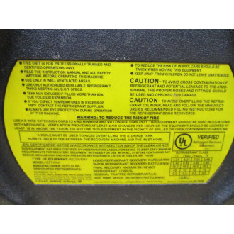 Appion G5TWIN Refrigerant Recovery Machine - Used