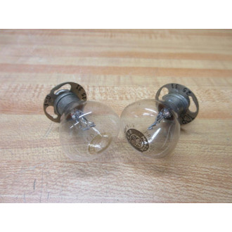 General Electric 2531 GE Mazda Miniature Lamp Bulbs (Pack of 2) - New No Box