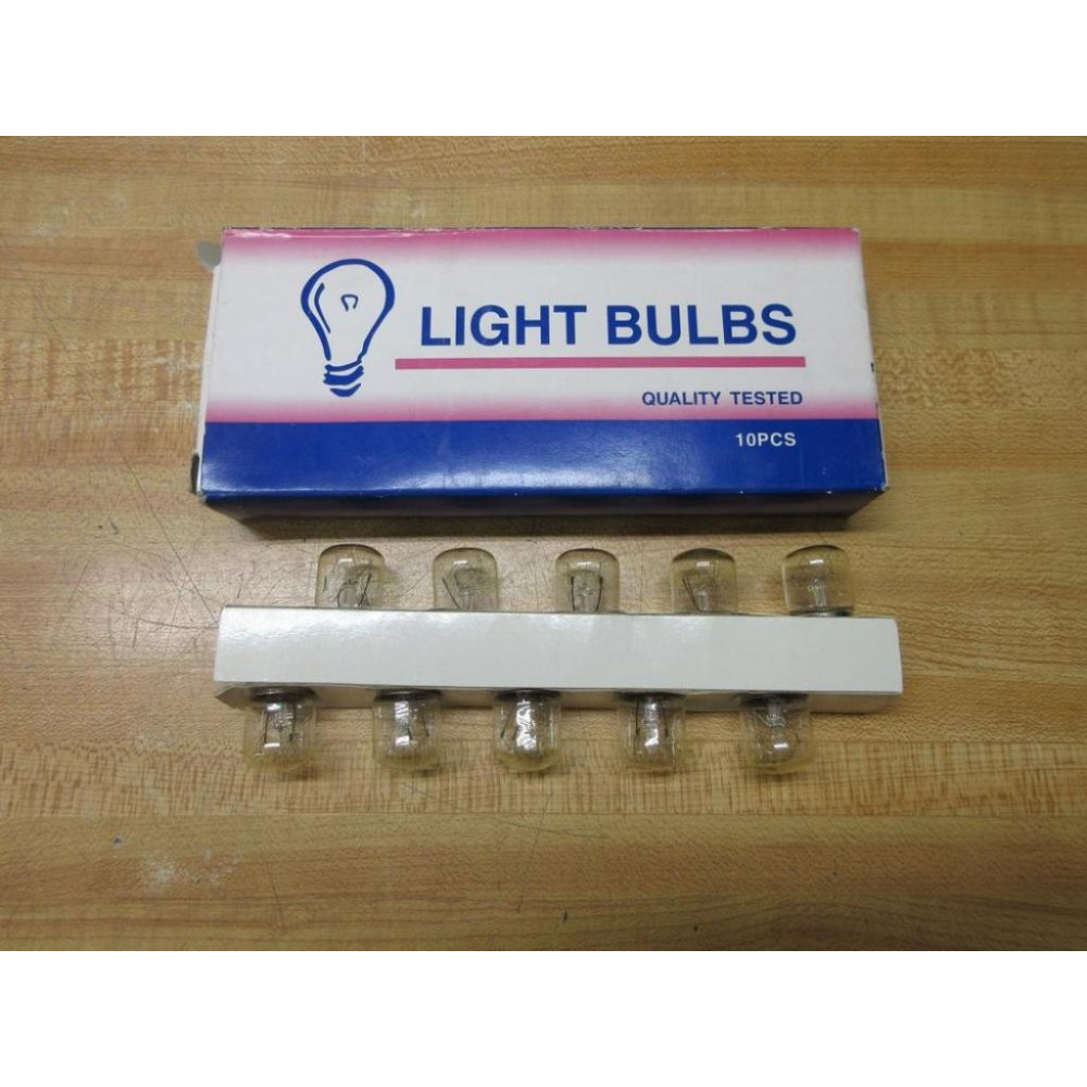 Generic T1635B15S Miniature Lamp Bulbs 220260V6-10W (Pack of 10)