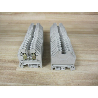 Weidmuller Wieland WK4U Terminal Block WK4U Red (Pack of 8) - New No Box