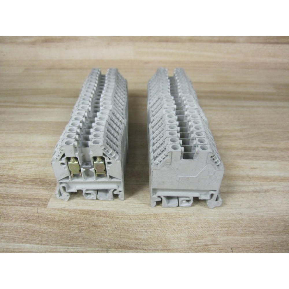 Weidmuller Wieland WK4U Terminal Block WK4U Red (Pack of 8) - New No Box