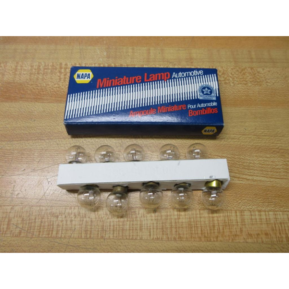 Napa T1895 Miniature Lamp Light Bulbs 1895 (Pack of 10)