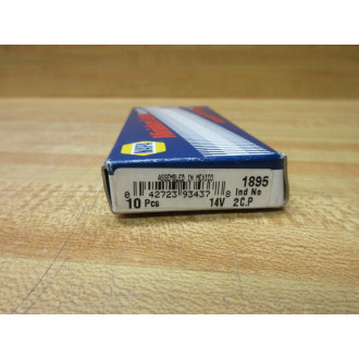 Napa T1895 Miniature Lamp Light Bulbs 1895 (Pack of 10)