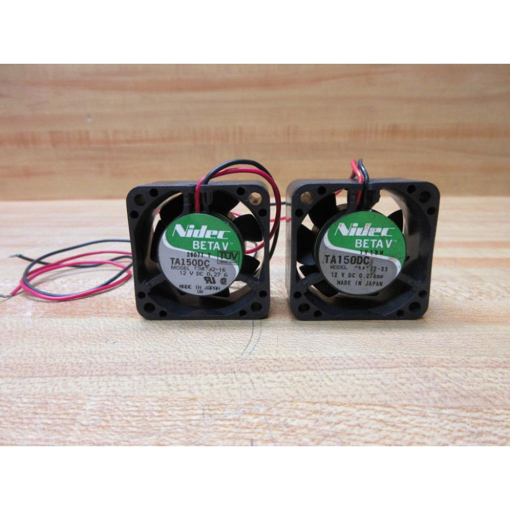 Nidec C34792-16 Beta V Fan TA150DC (Pack of 2) - Used