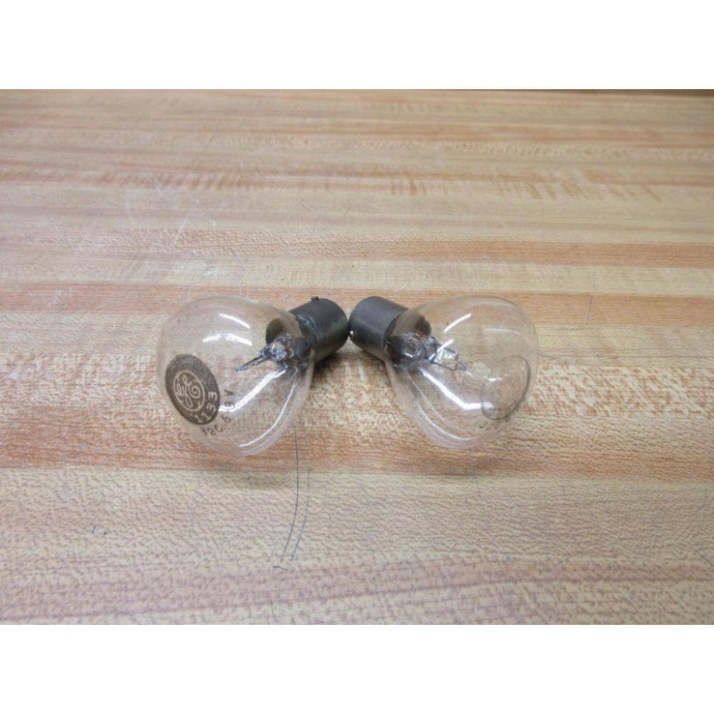 General Electric 1133 GE Mazda Miniature Lamp Bulbs (Pack of 2) - New No Box