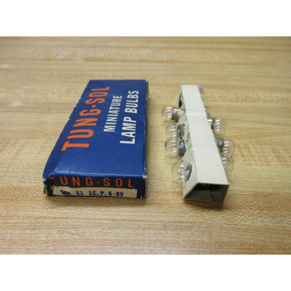 Tung-Sol 51 Miniature Lamp Light Bulb TS-51 (Pack of 7)