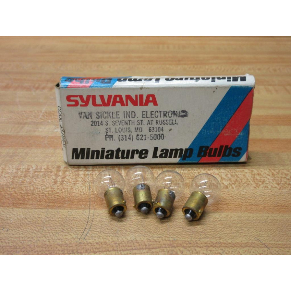 Sylvania 1464 Miniature Lamp Light Bulbs (Pack of 4)