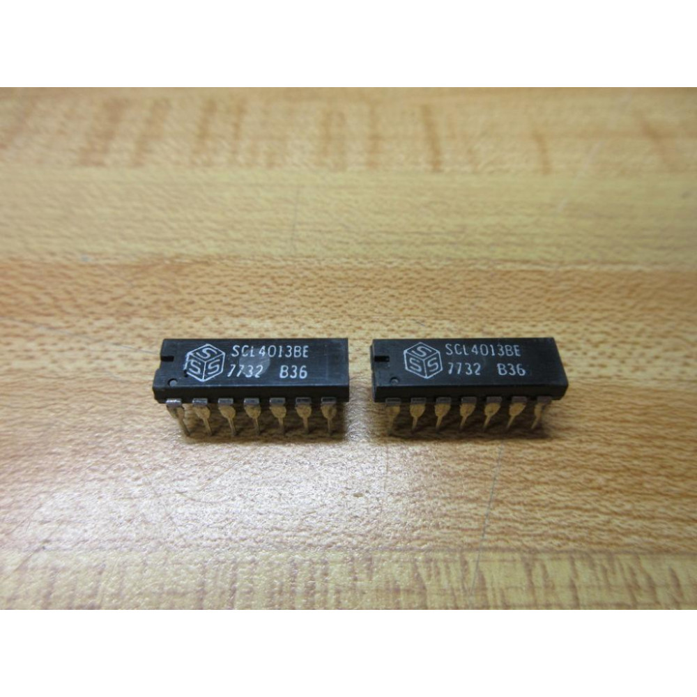 Solid State Scientific SCL4013BE Integrated Circuit 7732 (Pack of 2) - New No Box