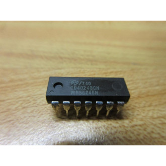 National Semiconductor CD4024BCN Integrated Circuit IC Chip MM5624BN (Pack of 4) - New No Box