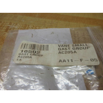 Gast AC205A Vane (Pack of 6) - New No Box