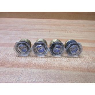 Royal 15A-125V Crystal Glass Plug Fuse 15A125V (Pack of 4) - Used