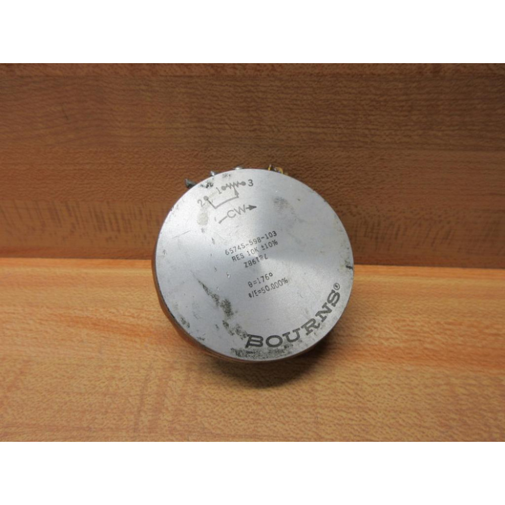 Bourns 6574S-598-103 Precision Potentiometer 6574S598103 - Used