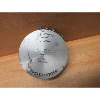Bourns 6574S-598-103 Precision Potentiometer 6574S598103 - Used