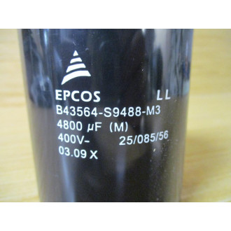 EPCOS B43564-S9488-M3 Capacitor 4800µF 400V - New No Box